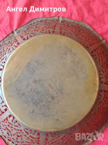 Трети райх месингова панера , снимка 5 - Антикварни и старинни предмети - 49884158