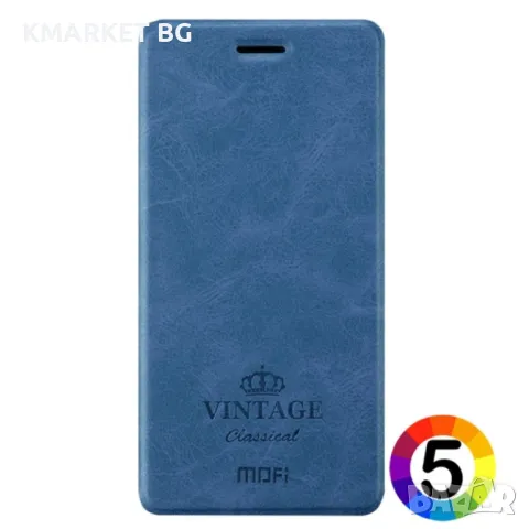 Samsung Galaxy S8+ Mofi Vintage Кожен Калъф и Протектор, снимка 2 - Калъфи, кейсове - 48330734