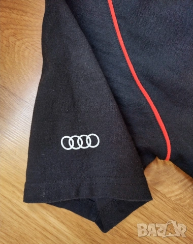 Audi Sport 24 Hours Le Mans Shel V-Power - мъжка тениска Ауди, снимка 4 - Тениски - 54013373