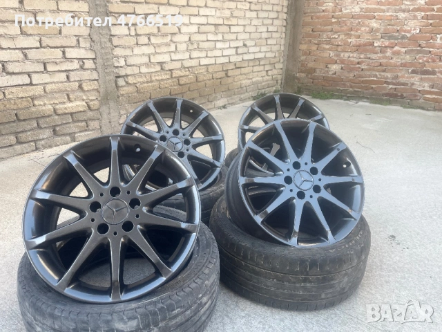 Джанти RONAL 17 Mercedes Benz, снимка 2 - Гуми и джанти - 53847520
