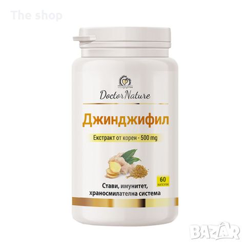 Dr. Nature Джинджифил, 60 капсули (009), снимка 1 - Хранителни добавки - 45320596