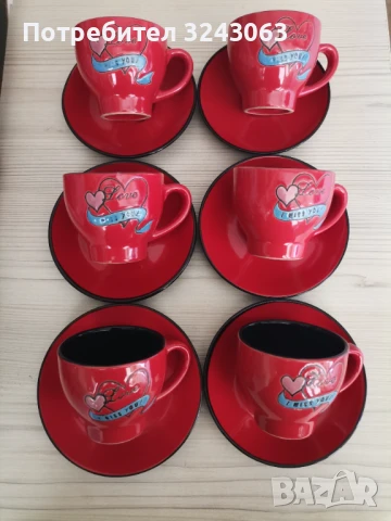 Керамичен сервиз за кафе – 12 части