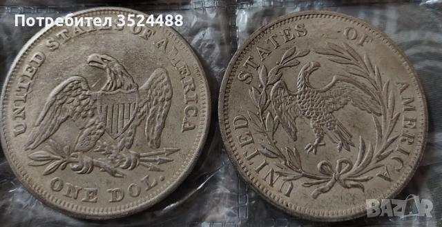 Монети , American Liberty,One dollar, E Pluribus Unum, снимка 2 - Нумизматика и бонистика - 52297201