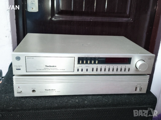 Продавам пред усилвател и стъпало technics , снимка 2 - Ресийвъри, усилватели, смесителни пултове - 53865368