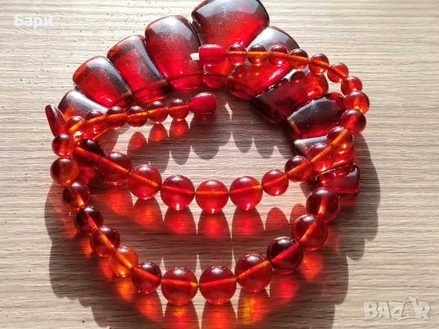 Красив гердан от кехлибар 3, снимка 7 - Колиета, медальони, синджири - 53614352