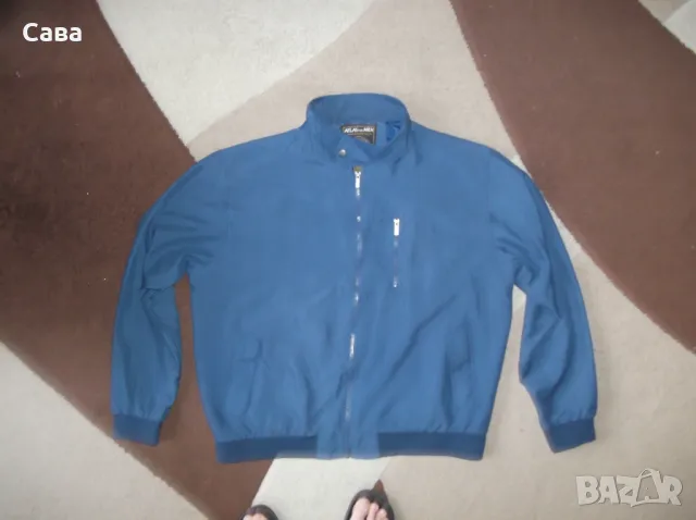Якета пролет,есен ATLAS  мъжки,2-3ХЛ  /синьо и кафяво/, снимка 3 - Якета - 49654378