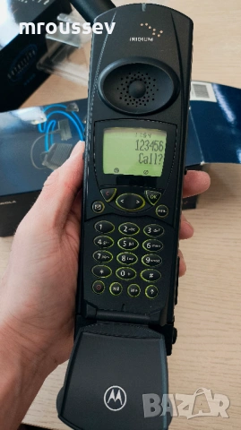 Motorola 9500 Iridium - Сателитен и GSM телефон 2в1, снимка 7 - Motorola - 53841571