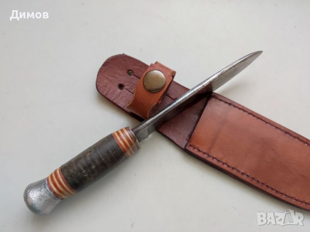 Стар колекционерски боен / ловен нож SOLINGEN Солинген, снимка 7 - Ножове - 46241708
