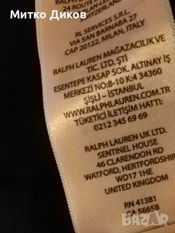 Джинсово яке Polo Ralph Lauren марково оригиално ново тъмно синьо размер М, снимка 15 - Якета - 45586317