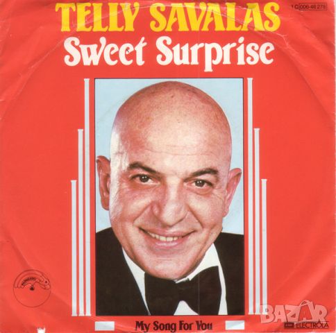 Грамофонни плочи Telly Savalas – Sweet Surprise 7" сингъл, снимка 1 - Грамофонни плочи - 45395063