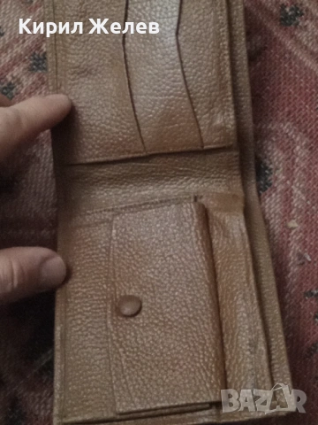 Мъжки портфейл от естествена кожа 53729, снимка 4 - Колекции - 53639684