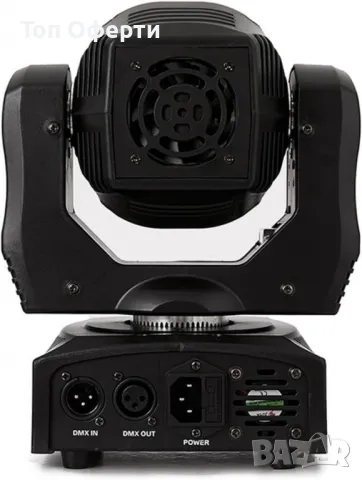 Преносими LED сценични светлини с движеща се глава и управление (6x12W + лазер), снимка 6 - Лед осветление - 50366328