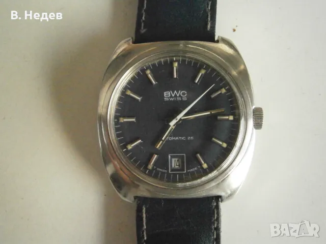 BWC automatic, ETA 2783, 25 jewels, 37 mm, Swiss, TOP!, снимка 1