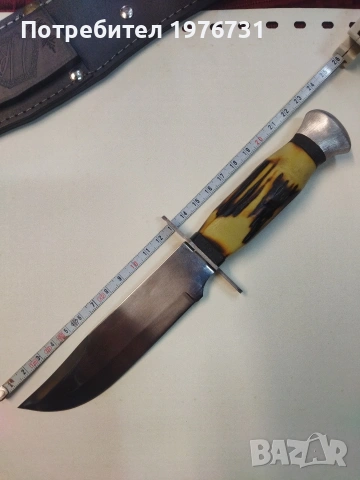 Ловджийски нож, снимка 3 - Ножове - 53848582