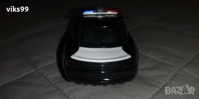 Метална кола Chevrolet Camaro SS, police car, снимка 3 - Колекции - 39111242