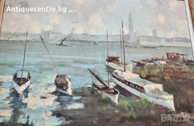 Морски пейзаж . , снимка 2 - Картини - 50556389