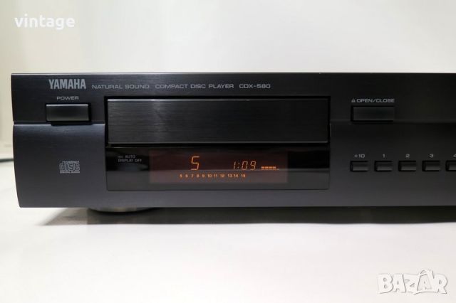 Yamaha CDX-580 Natural Sound Compact Disc Player, снимка 2 - Други - 45791100