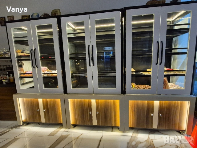 Витрини за сладки, закуски и други