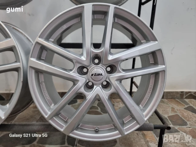 4бр 18ски джанти RIAL за AUDI, VW, SEAT 5х100мм A180178 