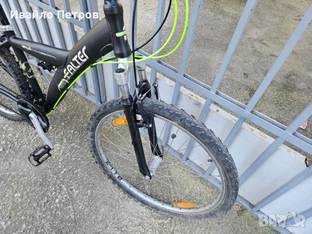 Алумиев велосипед 26 цола FALTER-шест месеца гаранция, снимка 2 - Велосипеди - 53767213