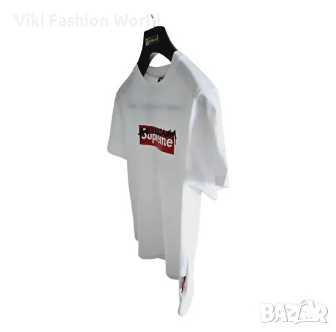 Balenciaga  тениски в бяло мъжки и дамски тениски, снимка 2 - Тениски - 45675919