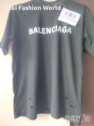 тениска баленсиага, тениски на balenciaga , balenciaga дрехи, снимка 3 - Тениски - 45982574