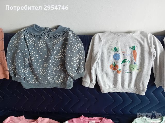 Лот блузи 18-24 м., снимка 2 - Бебешки пижами - 45543724
