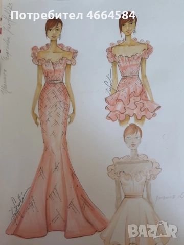 Бална рокля, снимка 3 - Сватбени рокли - 52588874