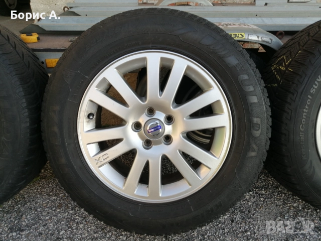 Лети джанти 7J X 17 ET 49 със зимни гуми Fulda 235 / 65 R17 - Volvo XC, снимка 4 - Гуми и джанти - 52987533