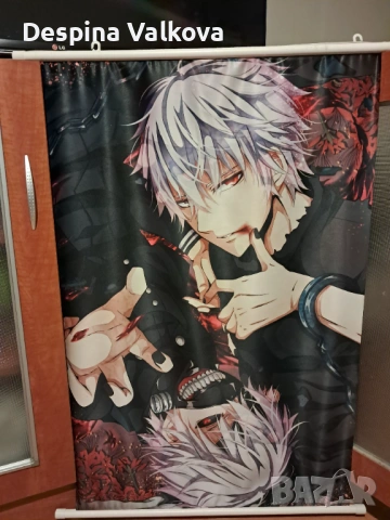 Аниме плакати и възглавница, снимка 2 - Възглавници - 53716436