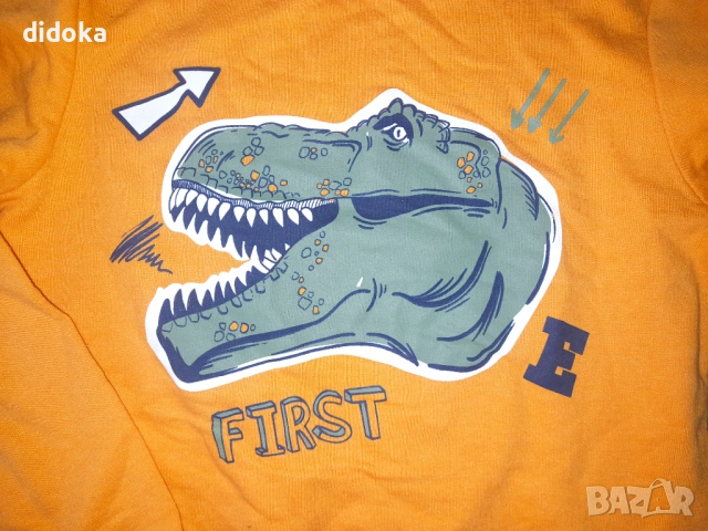 Оранжева блуза , снимка 3 - Детски Блузи и туники - 53476925