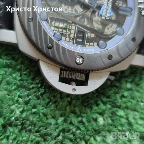 Мъжки луксозен часовник PANERAI SUBMERSIBLE , снимка 10 - Мъжки - 46862240