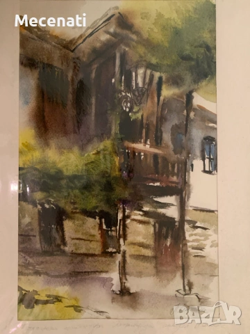 ПАОЛА СТОЕВА акварел натюрморт, снимка 8 - Картини - 53122589