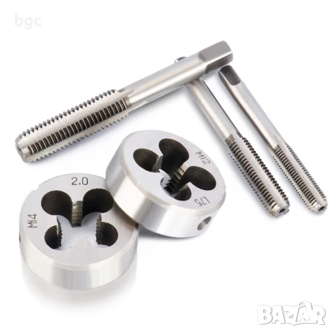 КУФАР от 110 Резачки МЕТЧИЦИ + ФЛАШКИ метрични M2 - M18 метчици + флашки плашки , снимка 2 - Други инструменти - 51835944