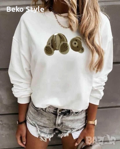 Голям избор на дамски блузки с мече, снимка 3 - Спортни екипи - 52263571