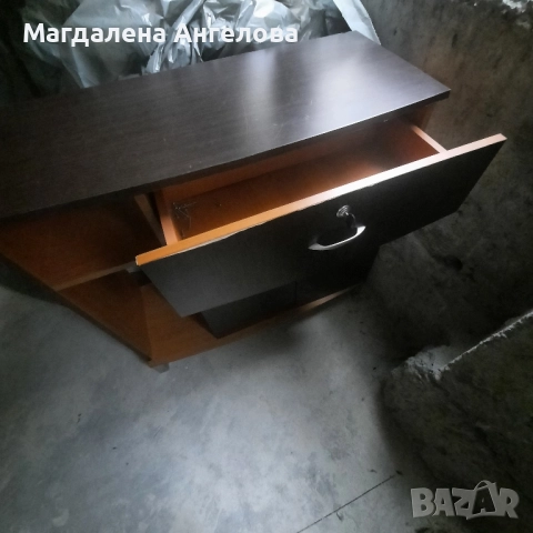 Дървен кафяв шкаф, снимка 4 - Шкафове - 52075517