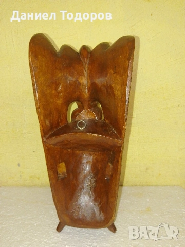 Стара Дървена Маска, Дърворезба - Орел и Дракон, снимка 10 - Антикварни и старинни предмети - 54236116