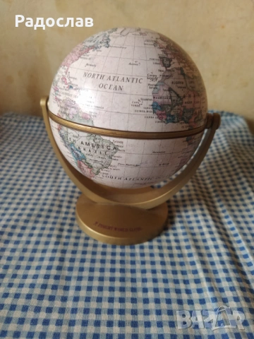 географски глобус за бюро, снимка 4 - Декорация за дома - 53230936