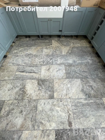 Травертин Силъвър 1.2мм/61х40.6 - 25 евро кв.м. с ДДС, снимка 13 - Облицовки - 52390655