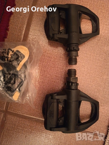 Чисто нови шосейни педали за колоездене Shimano SPD-SL-505, снимка 3 - Части за велосипеди - 53601621