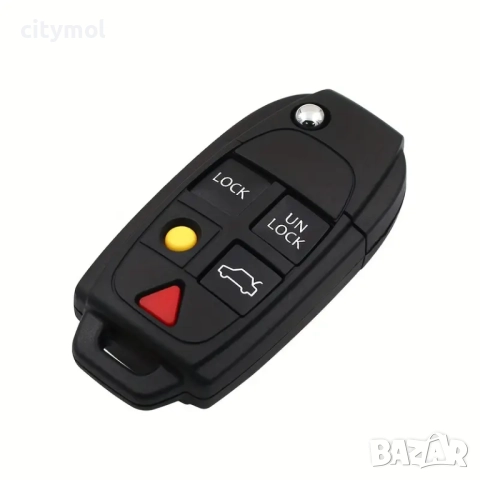 Кутийка за ключ с 5 бутона за VOLVO C70 S40 S60 S70 S80 S90 V40 V70 V90 XC70 XC9, снимка 4 - Аксесоари и консумативи - 51571535