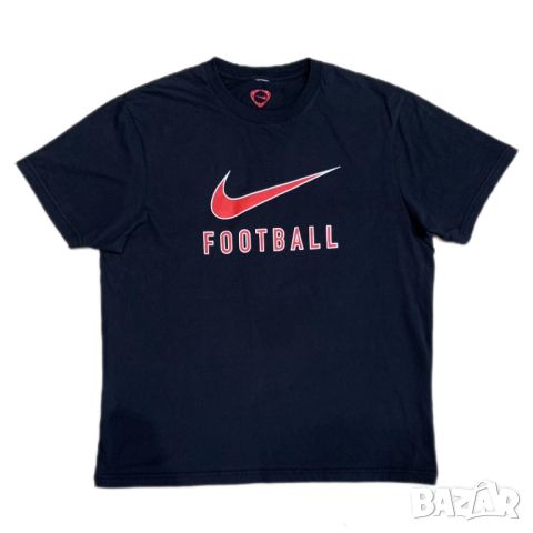 Оригинална мъжка тениска Nike Football | L размер, снимка 1 - Тениски - 46293294