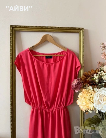 MOHITO мини рокля цвят фуксия, снимка 3 - Рокли - 51303706