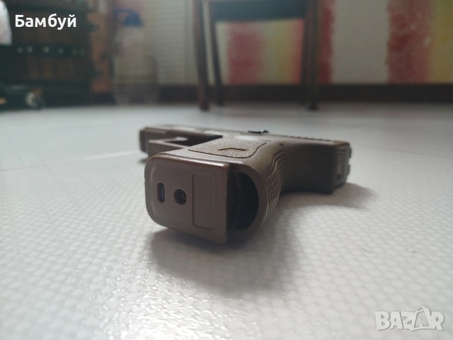 Airsoft Glock 19 – Green Gas, Blowback, Tan / Army Green, снимка 5 - Въздушно оръжие - 54020554