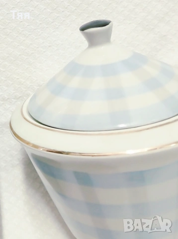 Порцеланови чайник и захарница СИП, снимка 6 - Антикварни и старинни предмети - 52436383