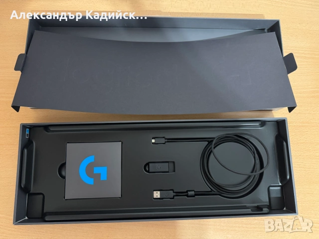 Logitech G915 LIGHTSPEED Механична Gaming Клавиатура, Clicky, снимка 7 - Клавиатури и мишки - 54007247