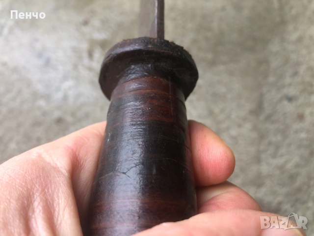 старо военно мачете /острие, нож, сатър, косер/, снимка 8 - Антикварни и старинни предмети - 50379779