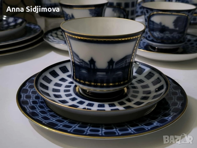 Руски порцелан ИФЗ , снимка 11 - Сервизи - 52250326