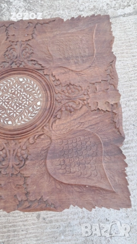 Индийска маса масив махагон, снимка 6 - Маси - 52243961