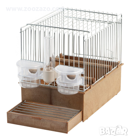 Клетка за малки Птички - изложбена, транспортна и друго 24 x 16 x 20 см. - Модел: 020